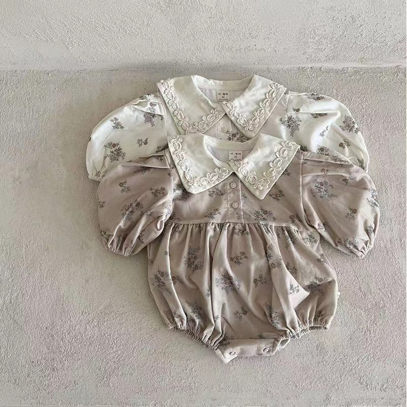 Baby Girls flower dresses spring autumn clothing boutiques