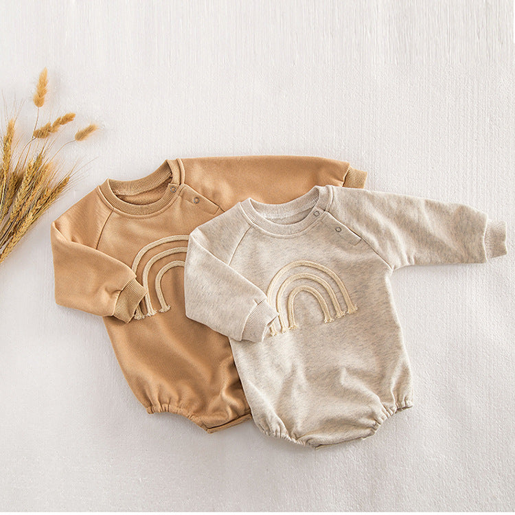 New Custom Pattern Baby Rompers Long Sleeve Jumpsuit Kids Infants And Toddlers Romper