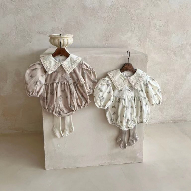 Baby Girls flower dresses spring autumn clothing boutiques