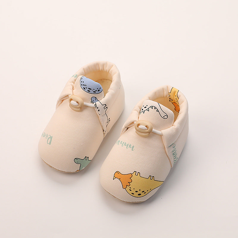 New Born Pre Walker Baby Boy Girl Sandal Shoes 0-3 Cotton Sole