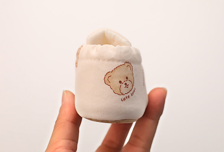 New Born Pre Walker Baby Boy Girl Sandal Shoes 0-3 Cotton Sole
