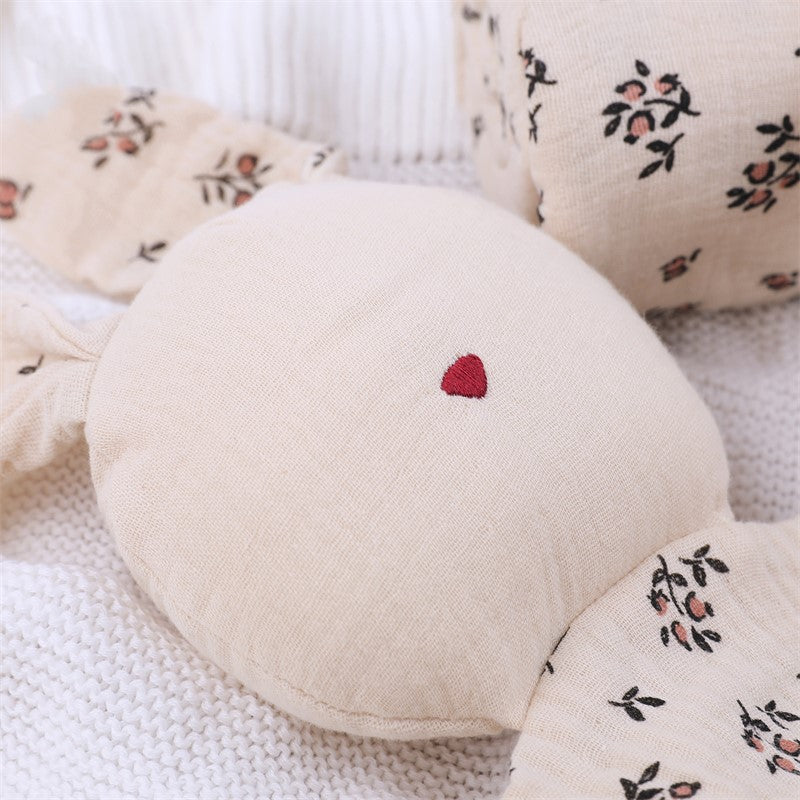 Baby Gift Box Set Animal Pattern Woven Muslin Swaddle Blanket Fiber Filled Bedding Set