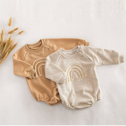 New Custom Pattern Baby Rompers Long Sleeve Jumpsuit Kids Infants And Toddlers Romper