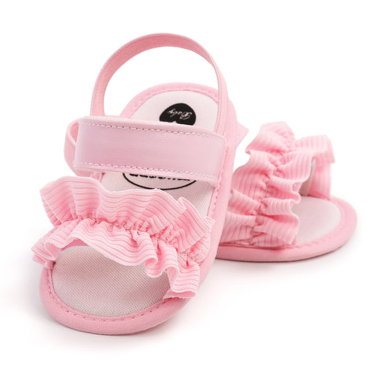 Newborn Elastic Shoes Toddler Infant Slides Baby Girl Sandals