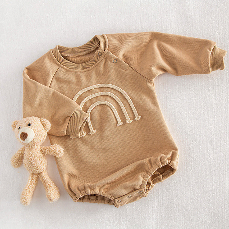New Custom Pattern Baby Rompers Long Sleeve Jumpsuit Kids Infants And Toddlers Romper