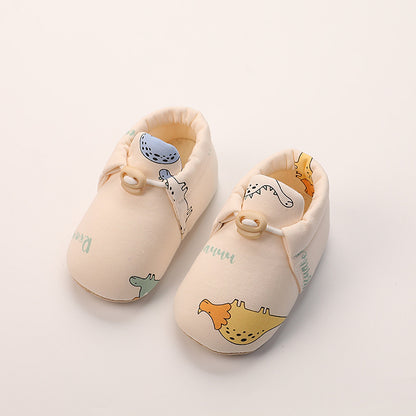 New Born Pre Walker Baby Boy Girl Sandal Shoes 0-3 Cotton Sole