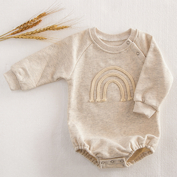 New Custom Pattern Baby Rompers Long Sleeve Jumpsuit Kids Infants And Toddlers Romper