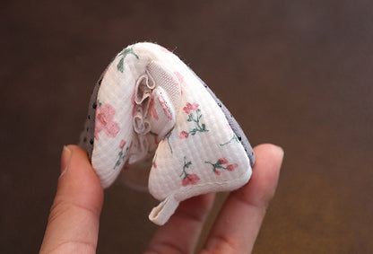 Summer Baby Lace Flower Sandals Newborn Breathable Soft Sole Shoes
