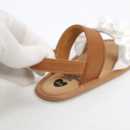Newborn Elastic Shoes Toddler Infant Slides Baby Girl Sandals